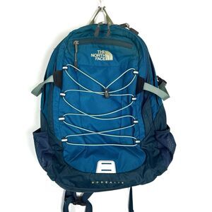 North Face Borealis Laptop Storage Bungee Cord Backpack Turquoise Blue Comfort